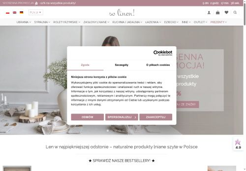 So linen! Monika Różańska Nina Wojciechowska s.c.